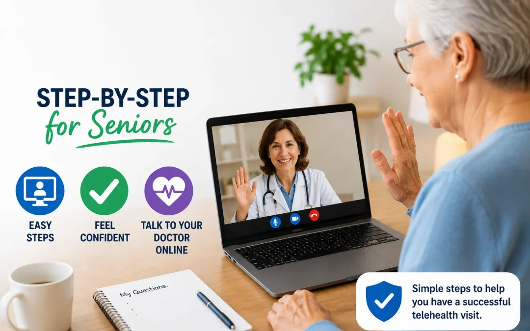 How to Do a Telehealth Appointment (Step-by-Step for Seniors)