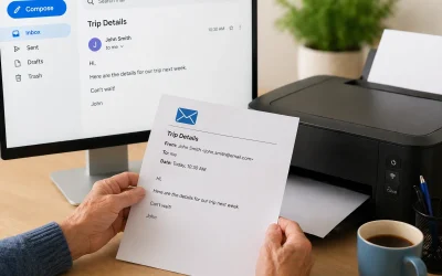 How to Print an Email (Step-by-Step for Beginners)
