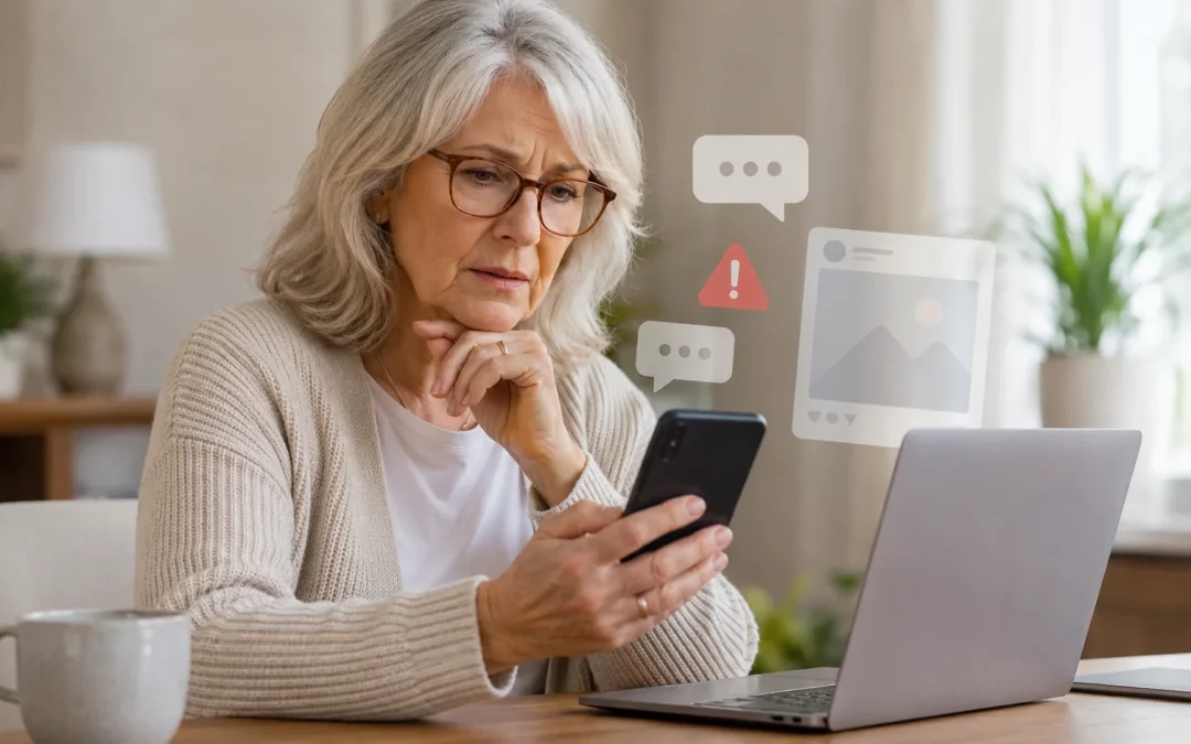 How Seniors Can Spot Fake Investment Scams on Facebook and Text Messages